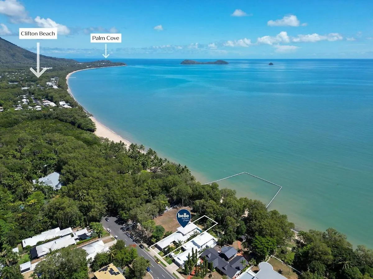 Belle Escapes Absolute Beachfront Luxury Home Kewarra Beach Cairns